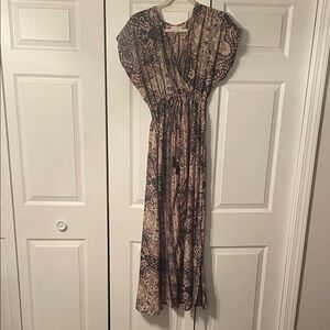 Cienna Paisley Maxi Dress